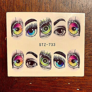 💌BO/GO$4 Eyes Nail Wraps
